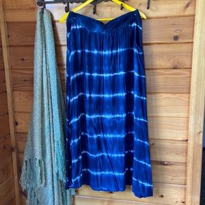 Merona Tie Dyed Maxi Skirt
